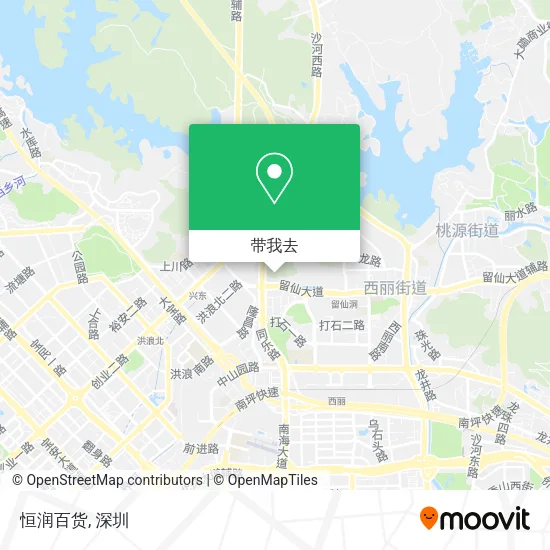 恒润百货地图