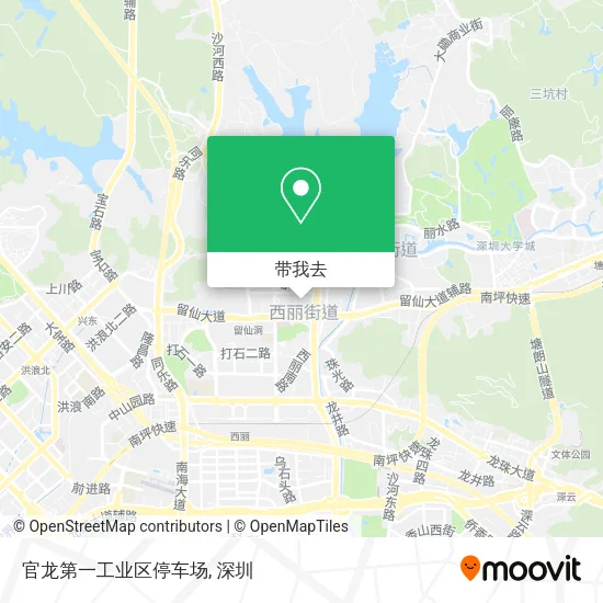 官龙第一工业区停车场地图