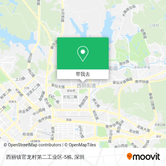 西丽镇官龙村第二工业区-5栋地图