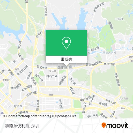 加德乐便利店地图