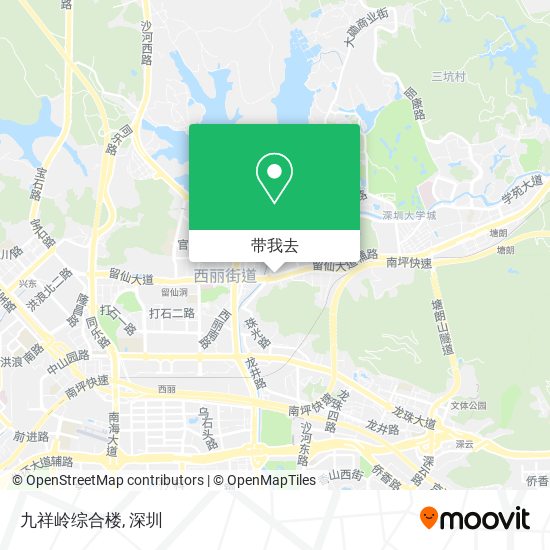 九祥岭综合楼地图