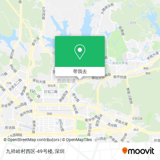 九祥岭村西区-49号楼地图
