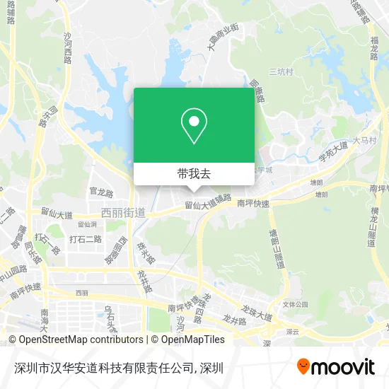深圳市汉华安道科技有限责任公司地图