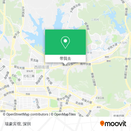 瑞豪宾馆地图