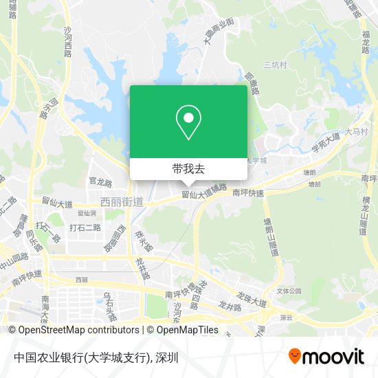 中国农业银行(大学城支行)地图