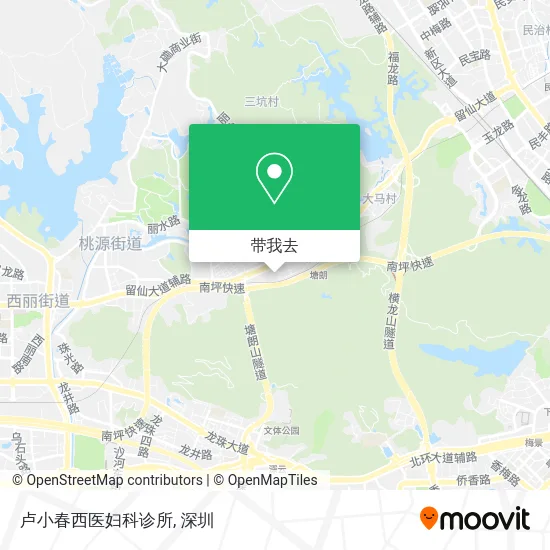 卢小春西医妇科诊所地图