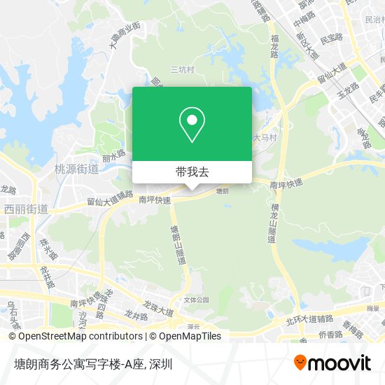 塘朗商务公寓写字楼-A座地图