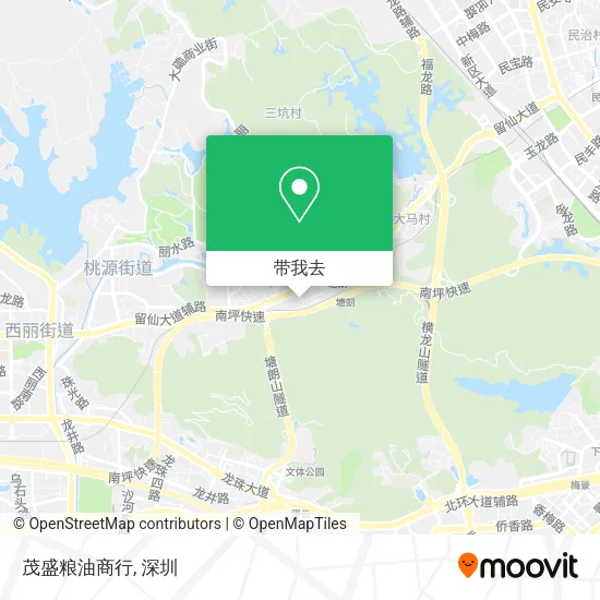 茂盛粮油商行地图