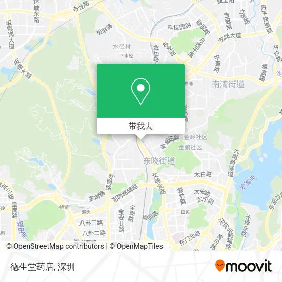 德生堂药店地图