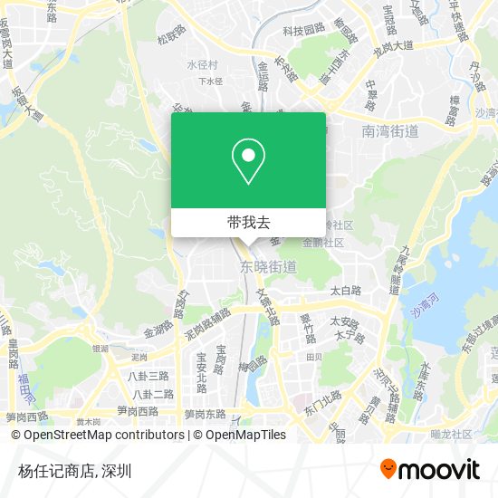 杨任记商店地图