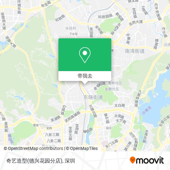 奇艺造型(德兴花园分店)地图