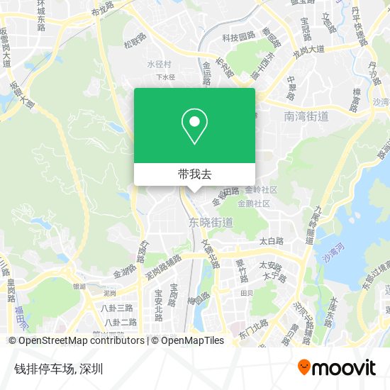 钱排停车场地图