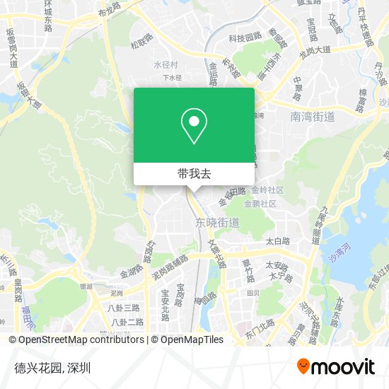 德兴花园地图