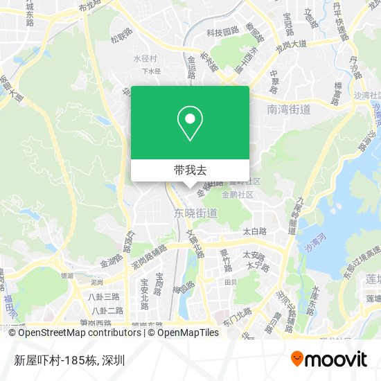新屋吓村-185栋地图