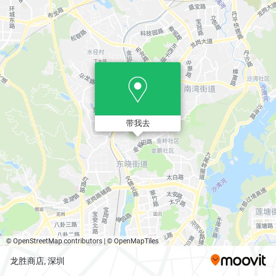 龙胜商店地图