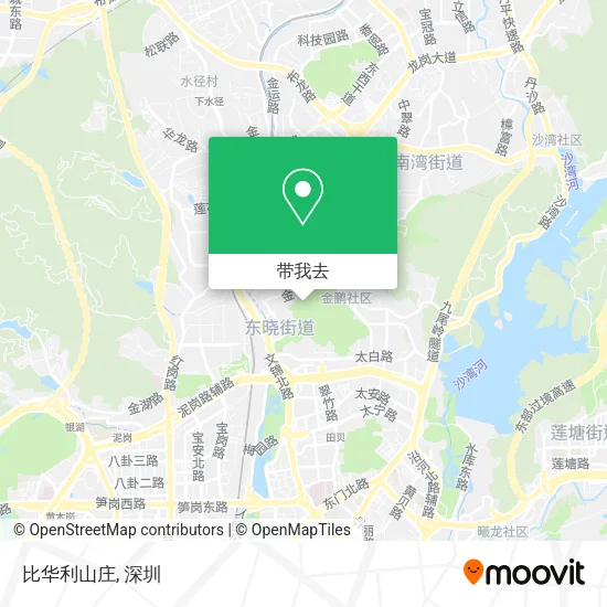 比华利山庄地图