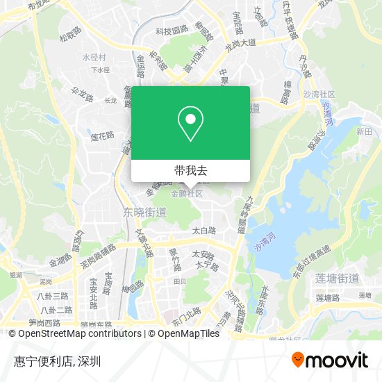 惠宁便利店地图
