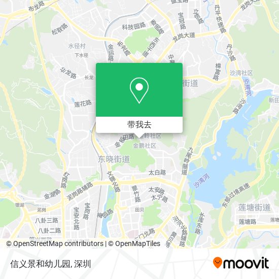 信义景和幼儿园地图