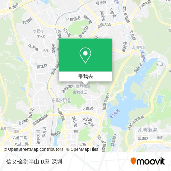 信义·金御半山-D座地图