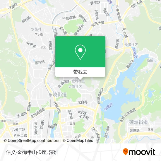 信义·金御半山-D座地图