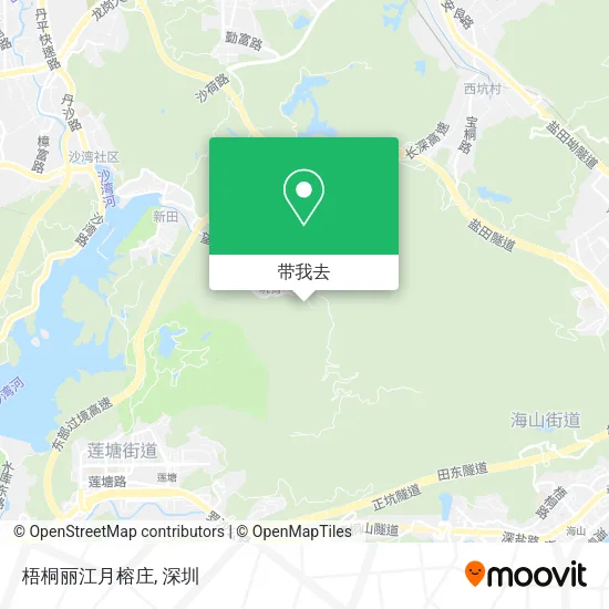 梧桐丽江月榕庄地图