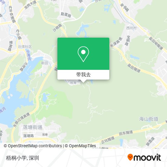 梧桐小学地图