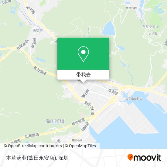 本草药业(盐田永安店)地图