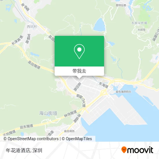 年花港酒店地图