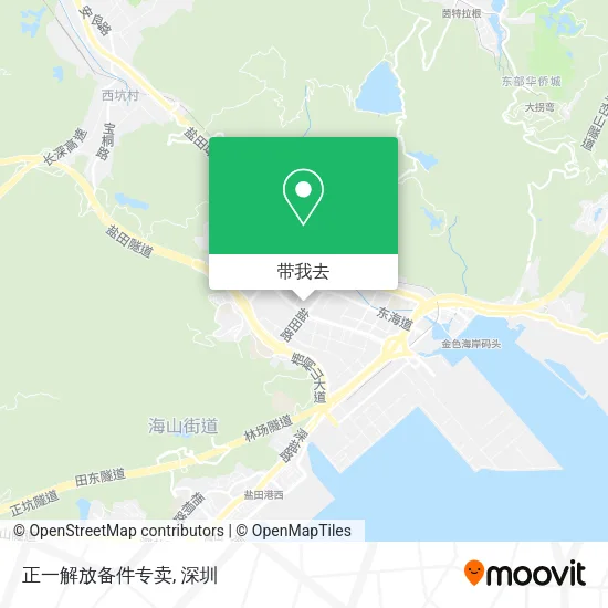 正一解放备件专卖地图