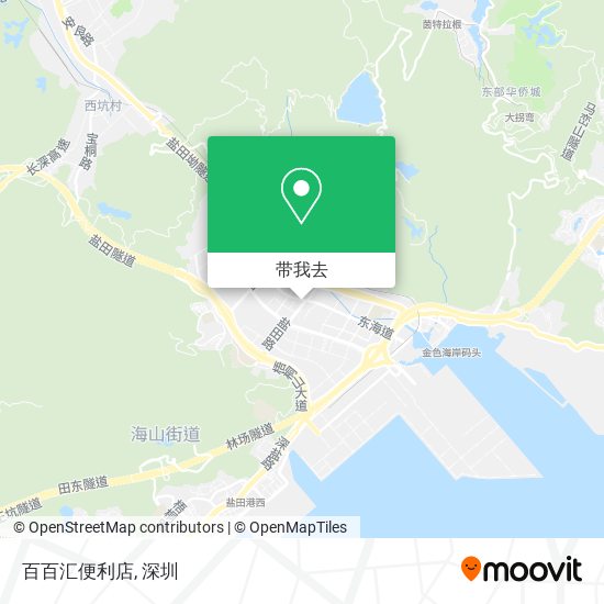 百百汇便利店地图
