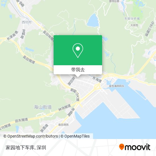 家园地下车库地图