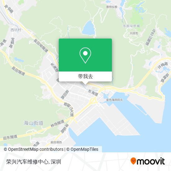 荣兴汽车维修中心地图
