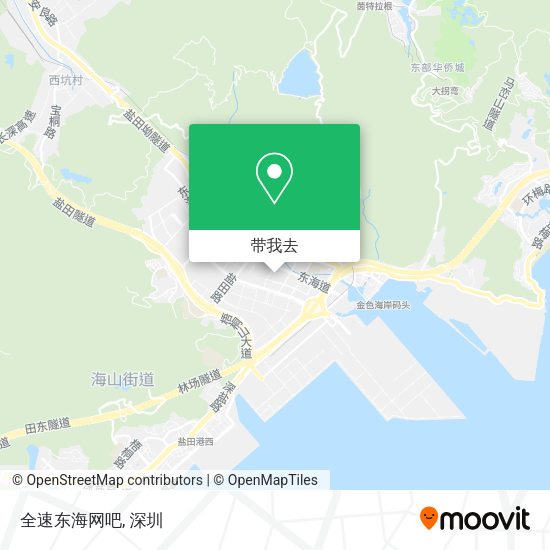 全速东海网吧地图