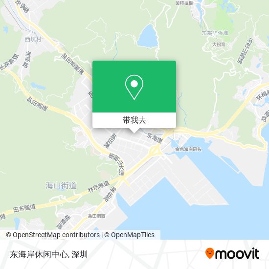 东海岸休闲中心地图