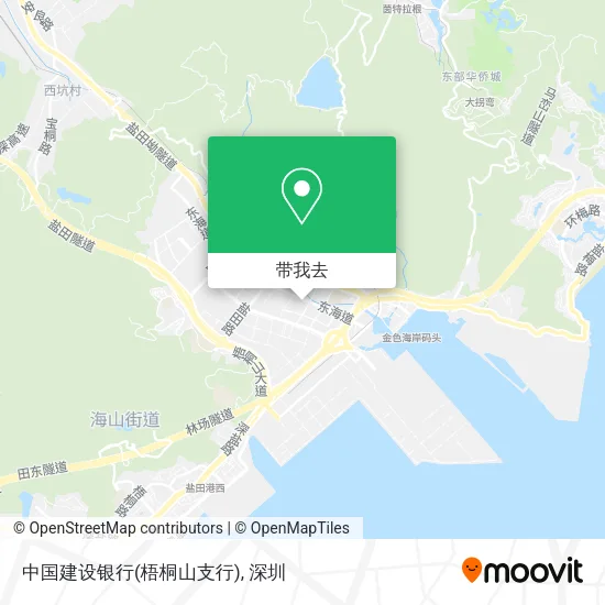中国建设银行(梧桐山支行)地图