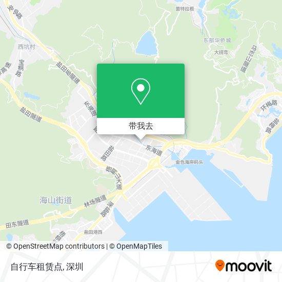 自行车租赁点地图
