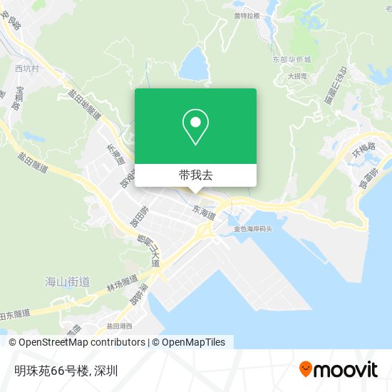 明珠苑66号楼地图