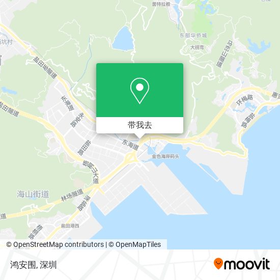 鸿安围地图