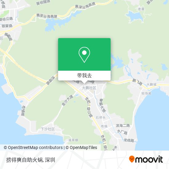 捞得爽自助火锅地图