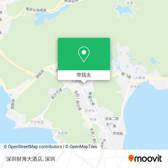 深圳财海大酒店地图