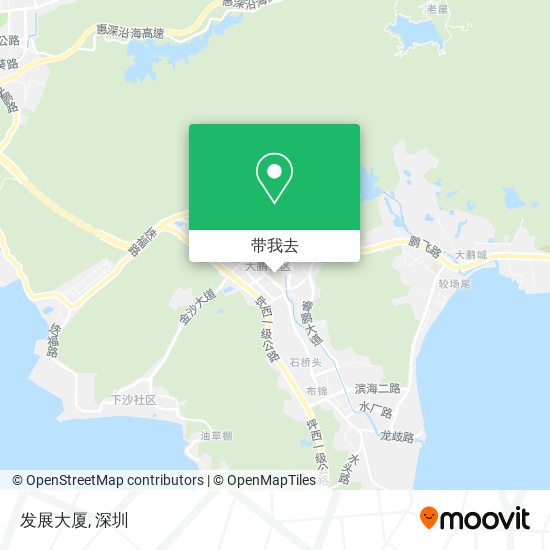 发展大厦地图
