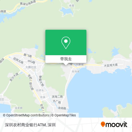 深圳农村商业银行ATM地图