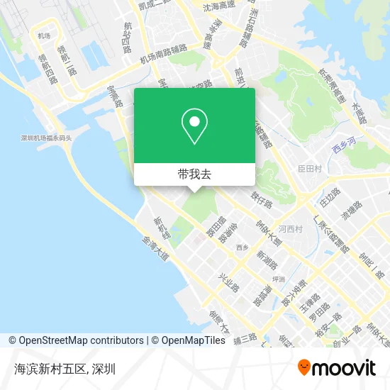 海滨新村五区地图