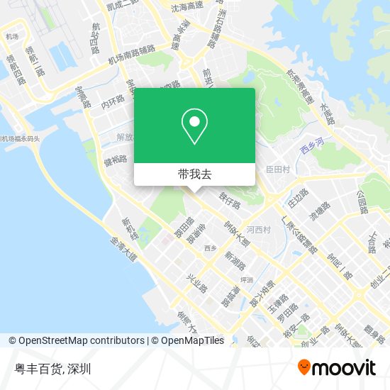 粤丰百货地图