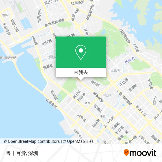粤丰百货地图