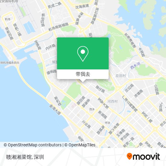 赣湘湘菜馆地图