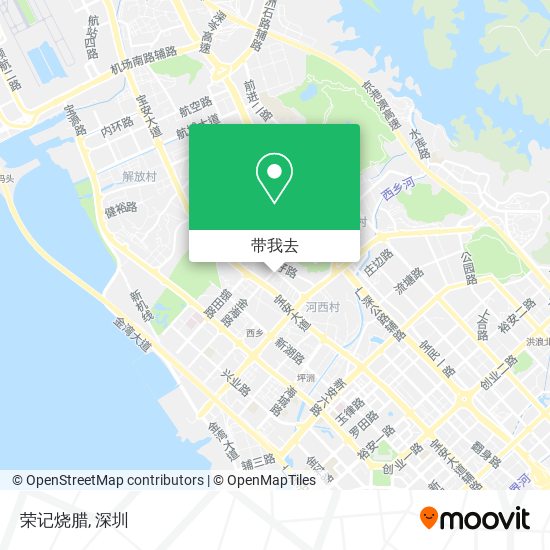 荣记烧腊地图
