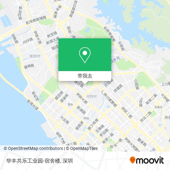 华丰共乐工业园-宿舍楼地图