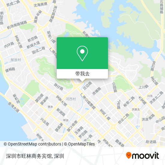 深圳市旺林商务宾馆地图