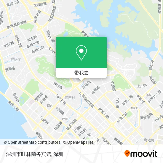 深圳市旺林商务宾馆地图